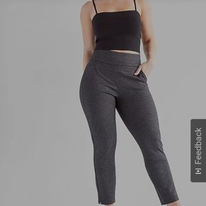 Curvy high waisted ponted tweed legging